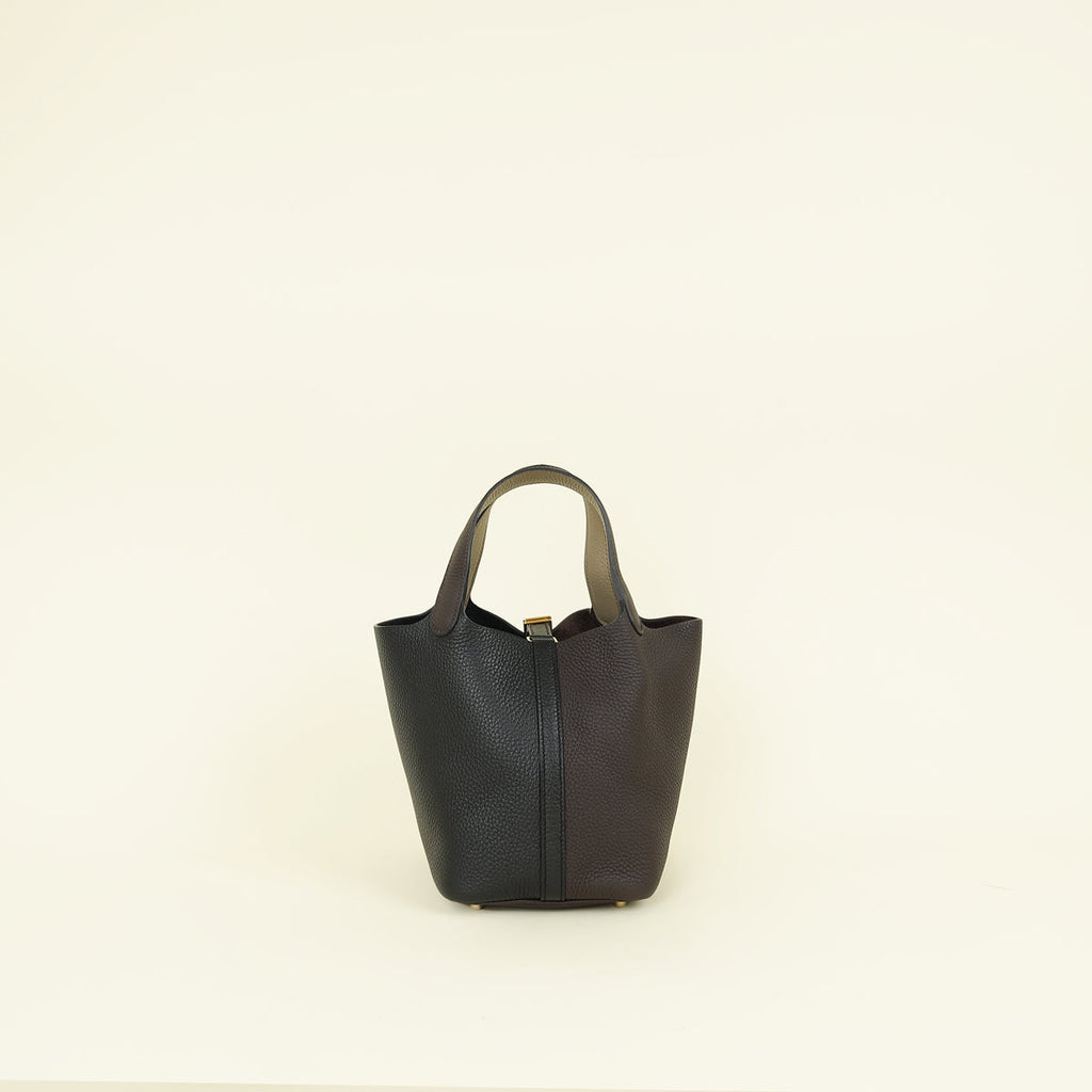 Hermes Bicolor Picotin Lock Casaque 18 Bag