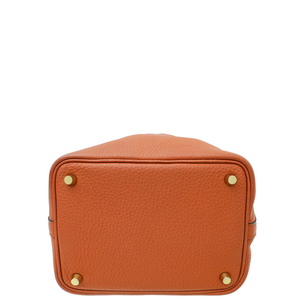 Hermes Bicolor Picotin Lock Eclat 18 Bag