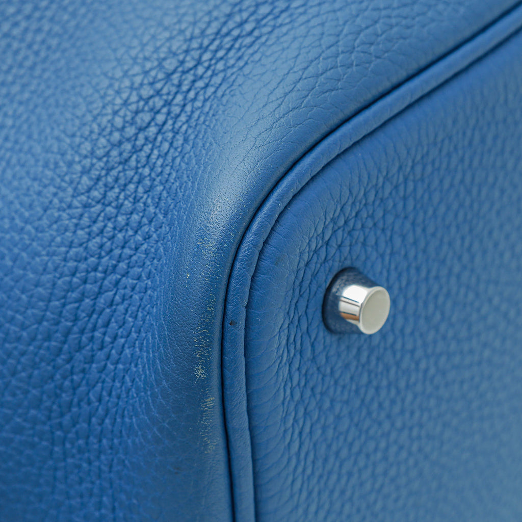 Hermes Bleu Royal Picotin Lock 22 Bag