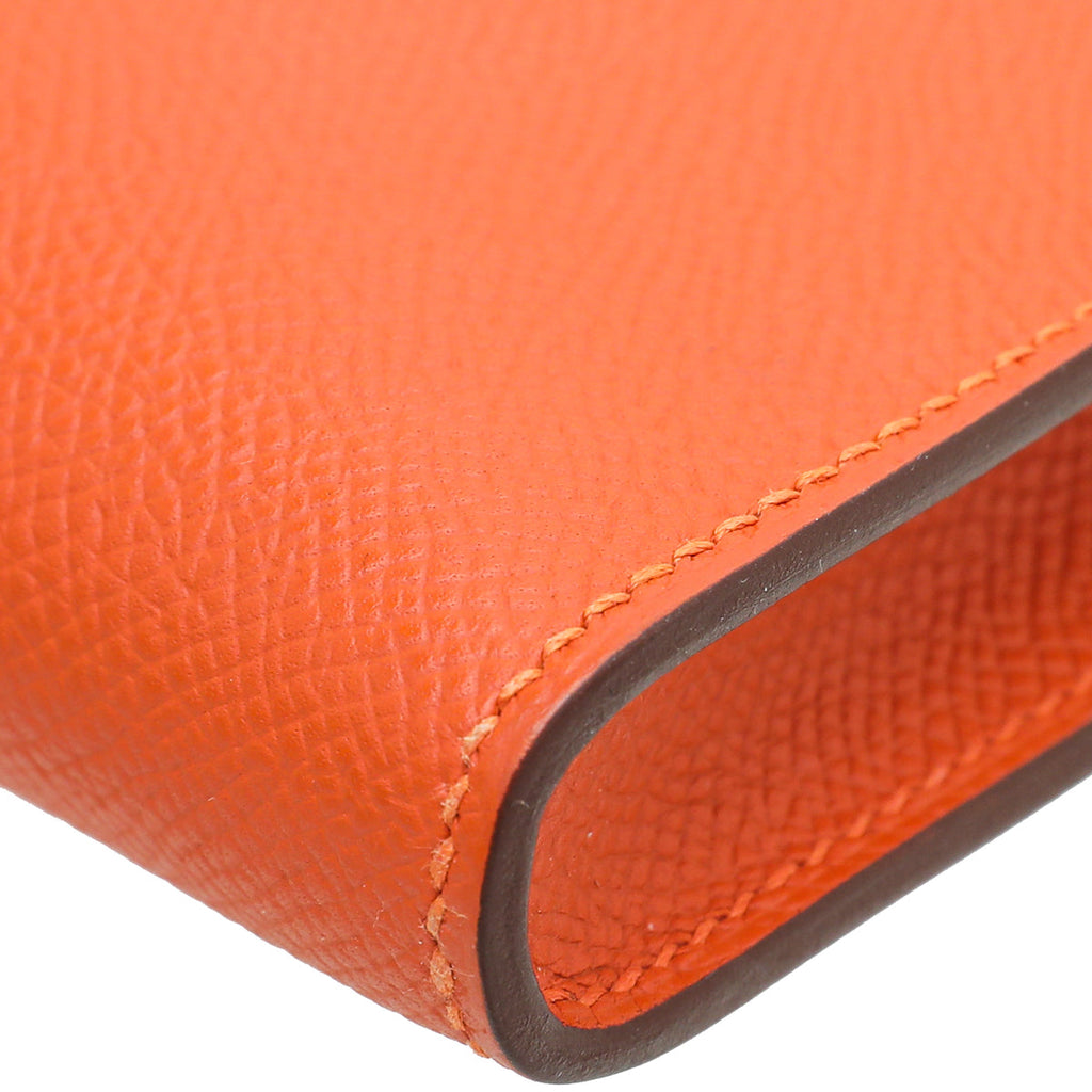 Hermes Potiron Kelly Cut Clutch