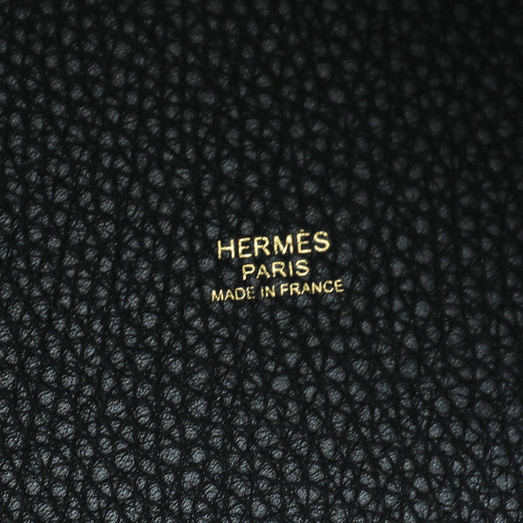 Hermes Noir Picotin Lock 18 Bag