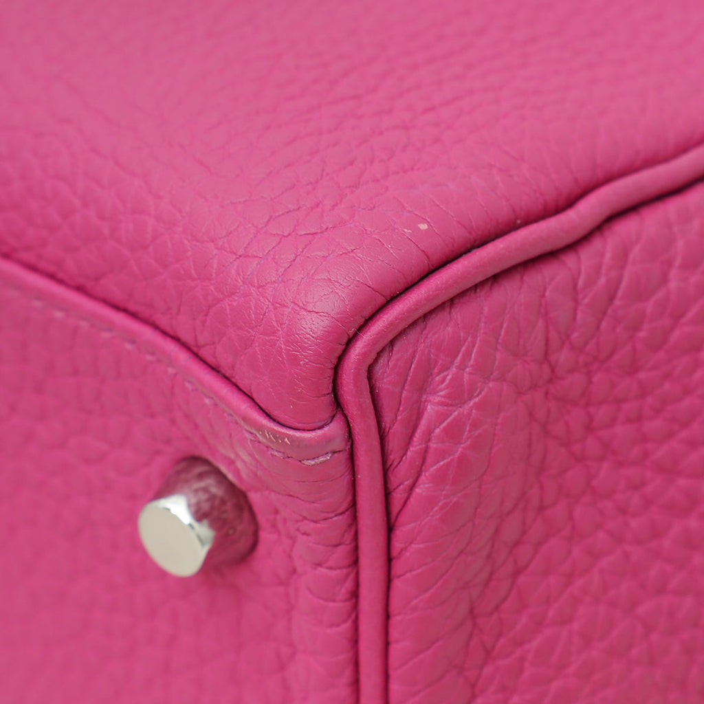Hermes Rose Pourpre Retourne Kelly 28 Bag