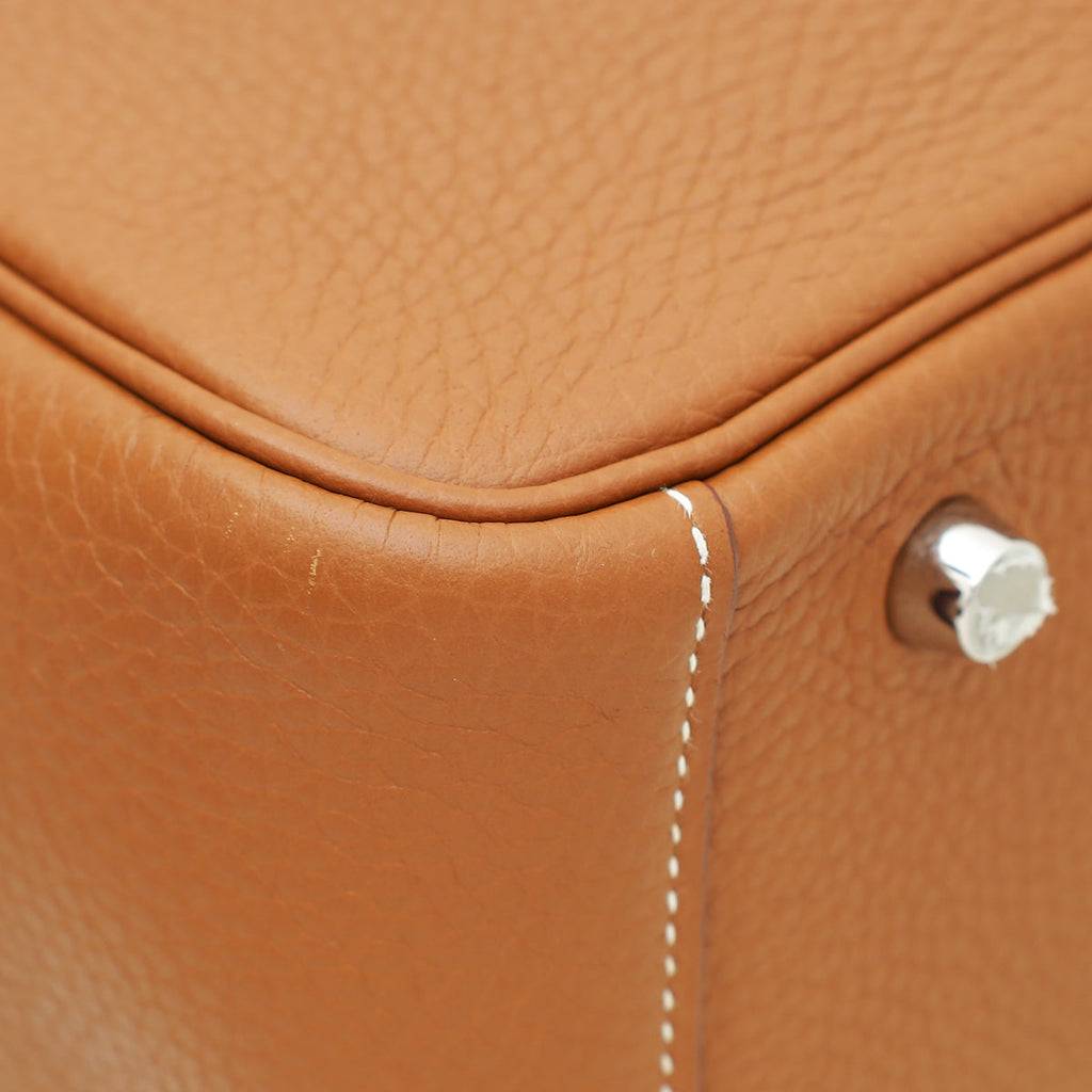 Hermes Gold Lindy 30 Bag