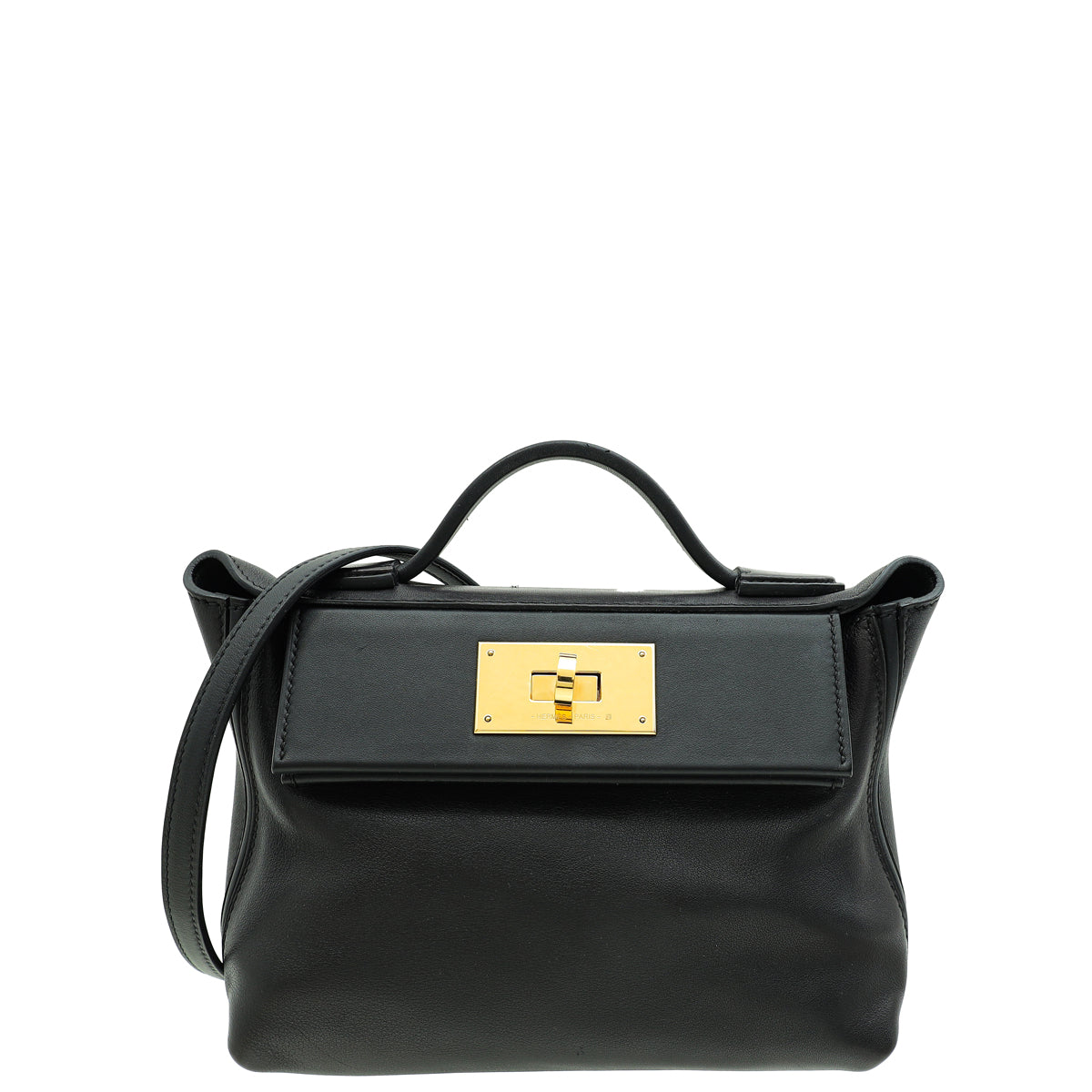Hermes Noir 24/24 Mini 21 Bag