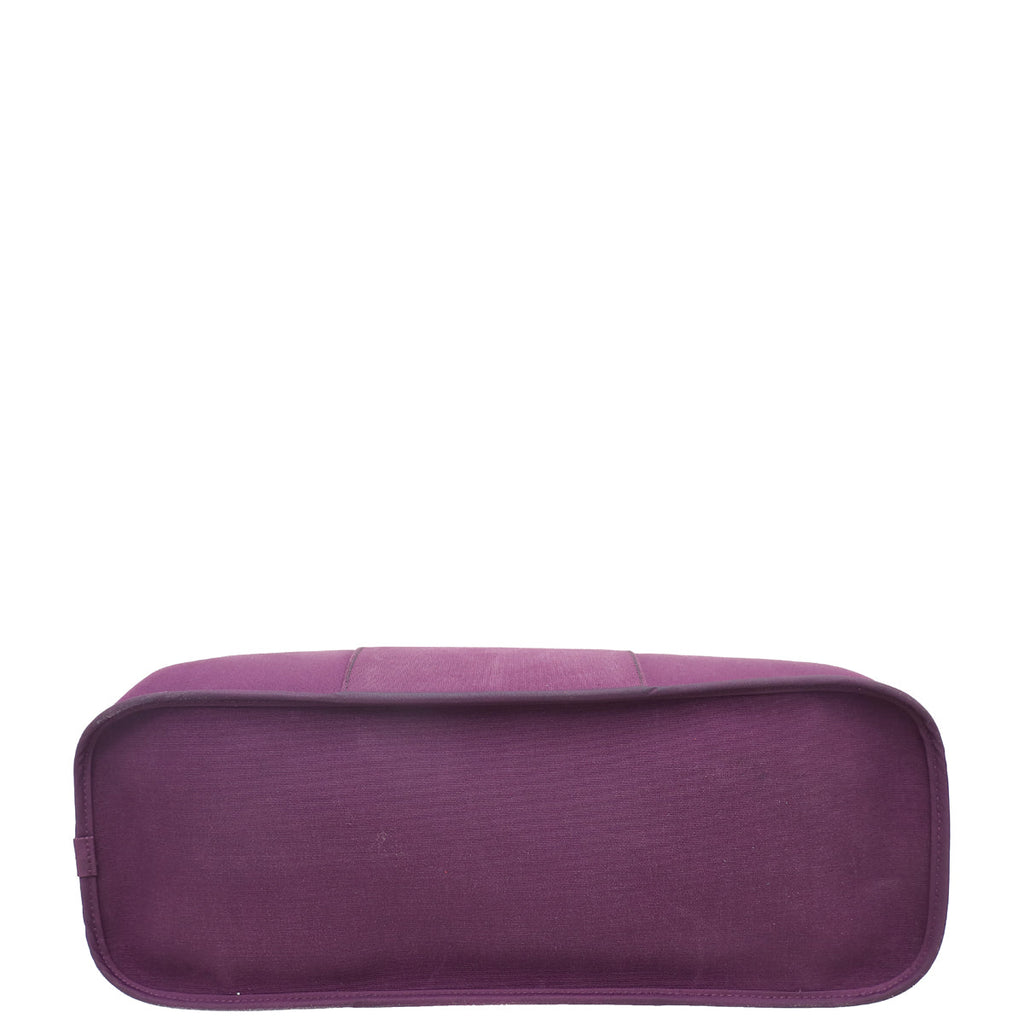Hermes Cassis Toile Cabag 39 Bag
