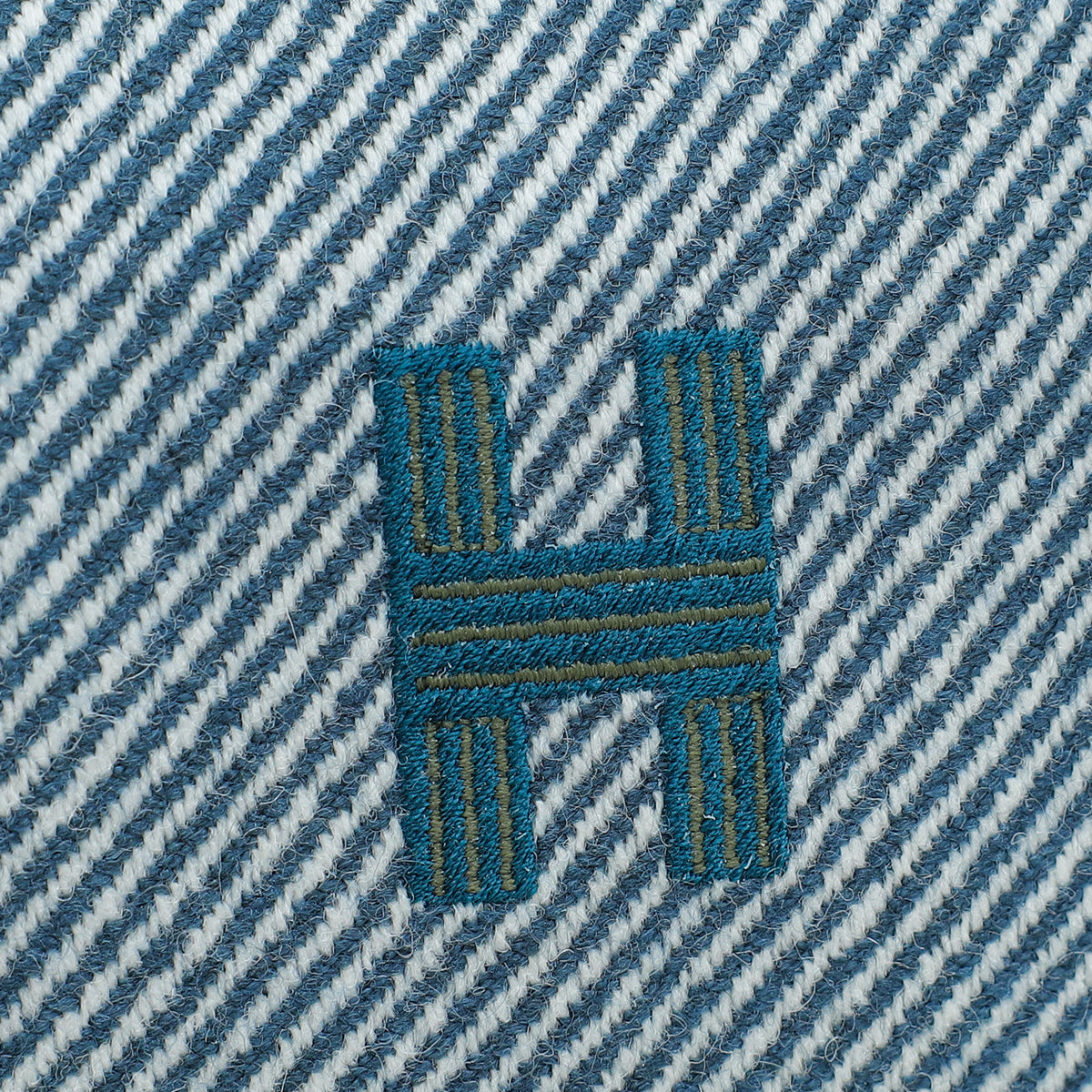Hermes Blue Abysse Bride-a-Brac H Large Natte Case