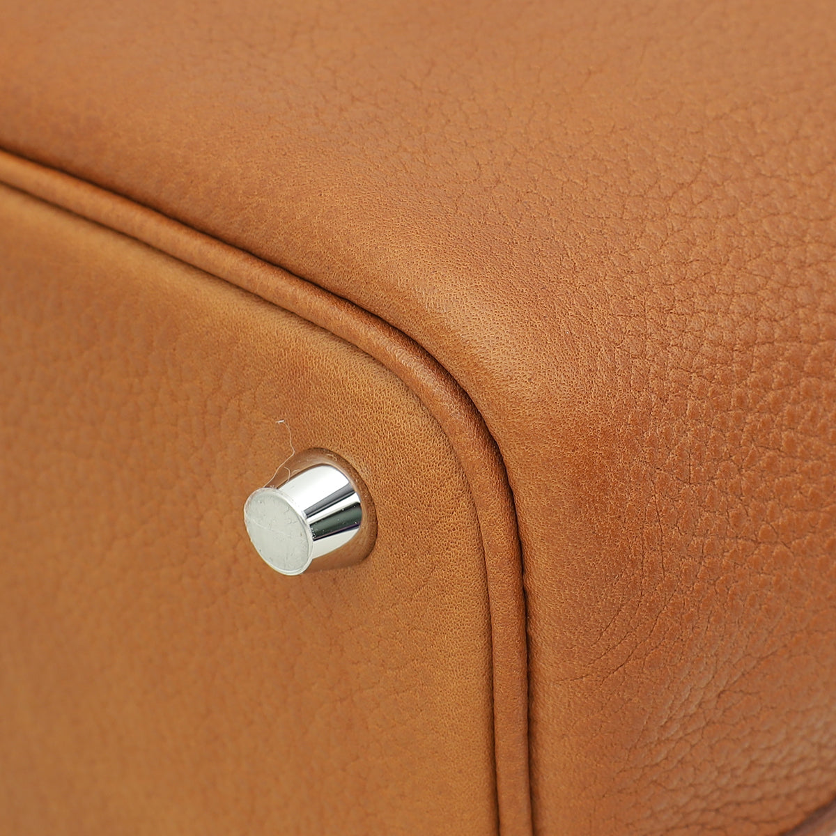 Hermes Fauve Barenbia Faubourg Picotin Lock 18 Bag