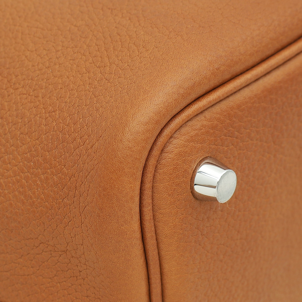 Hermes Fauve Barenbia Faubourg Picotin Lock 18 Bag