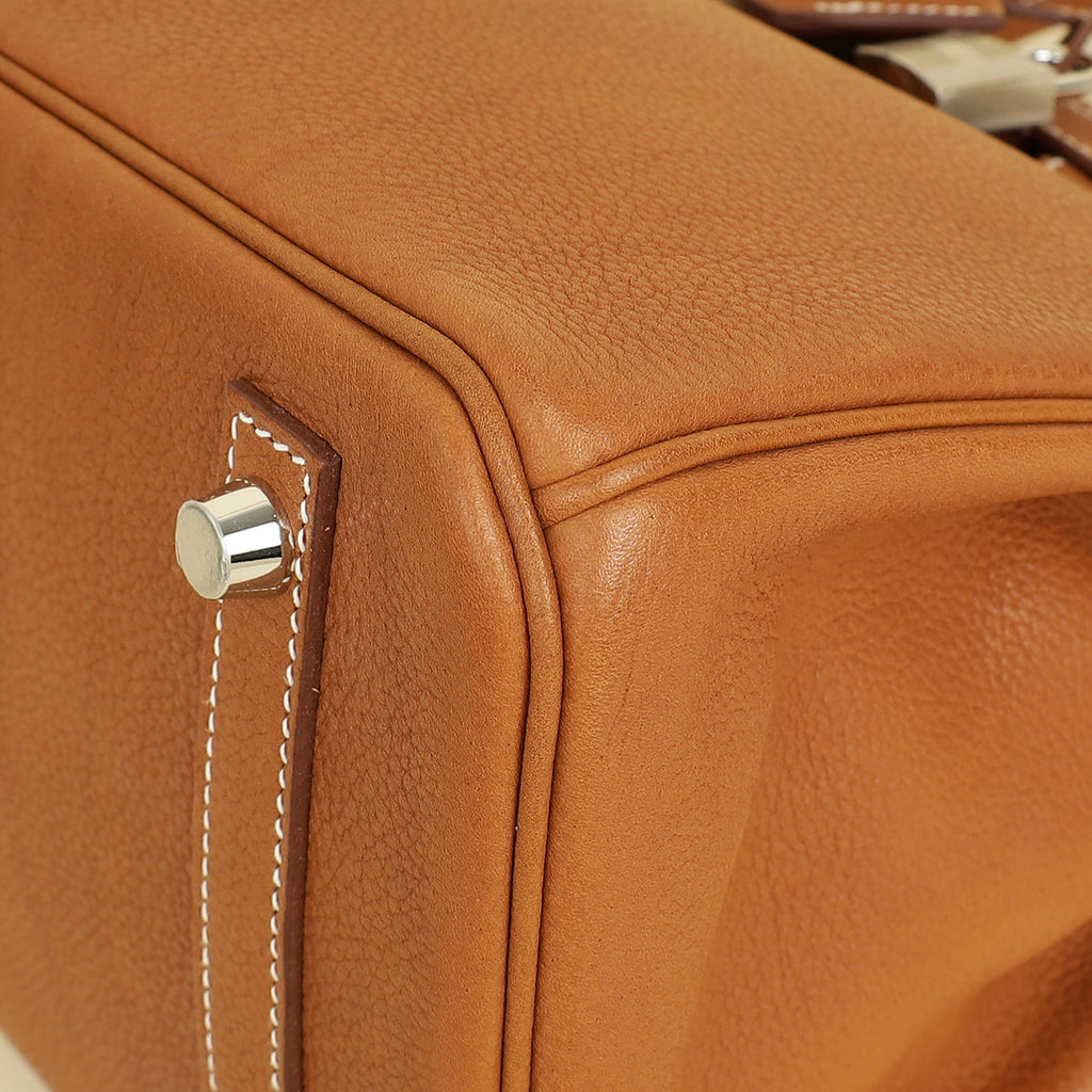 Hermes Fauve Retourne Birkin 30 Bag