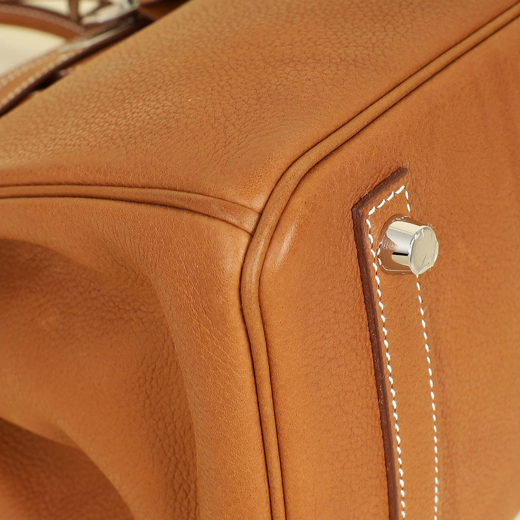 Hermes Fauve Retourne Birkin 30 Bag