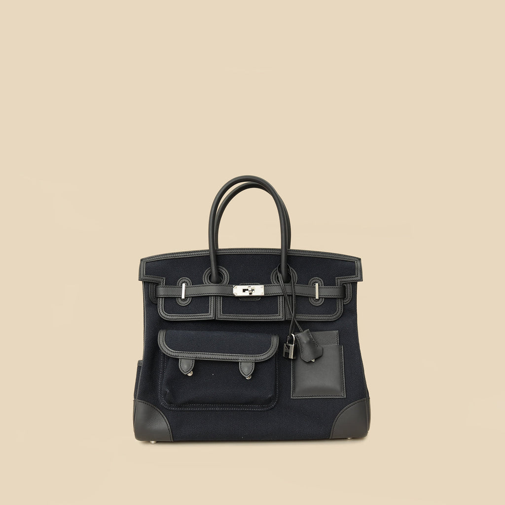 Hermes Bicolor Ltd. Ed Cargo Birkin 35 Bag