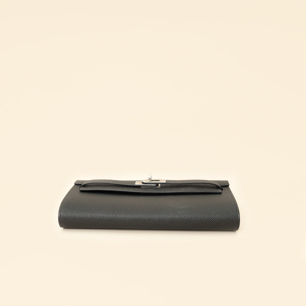 Hermes Noir Classic Kelly To Go Wallet
