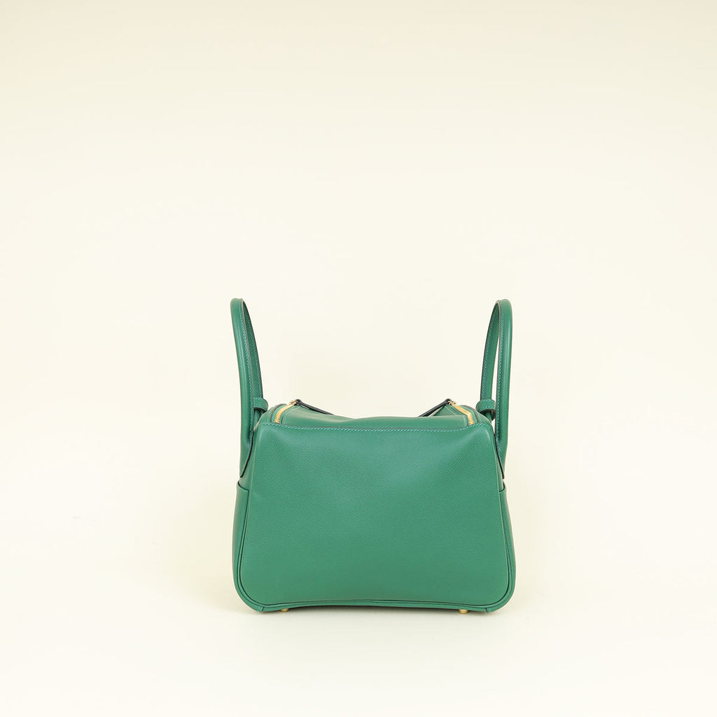 Hermes Vert Vertigo Lindy 26 Bag