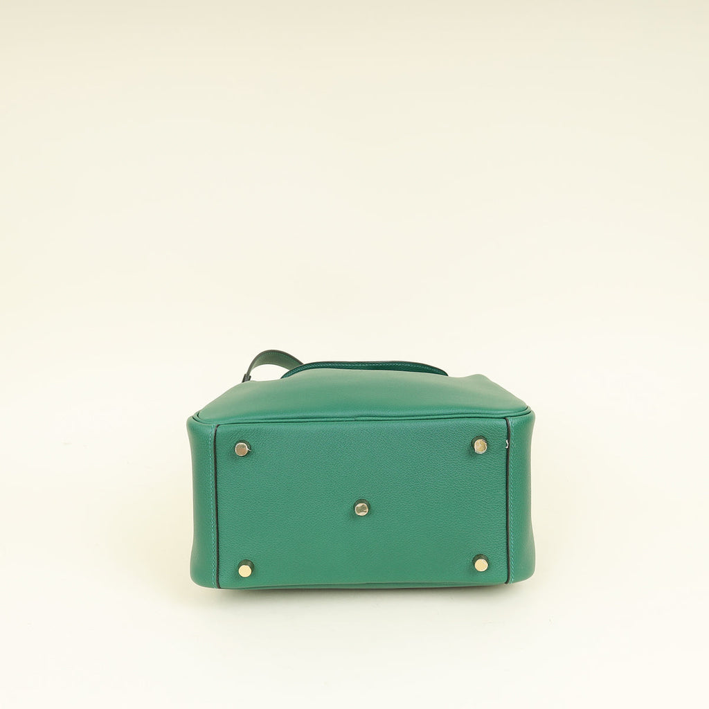 Hermes Vert Vertigo Lindy 26 Bag