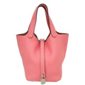 Hermes Rose Azalee Picotin Lock 18 Bag