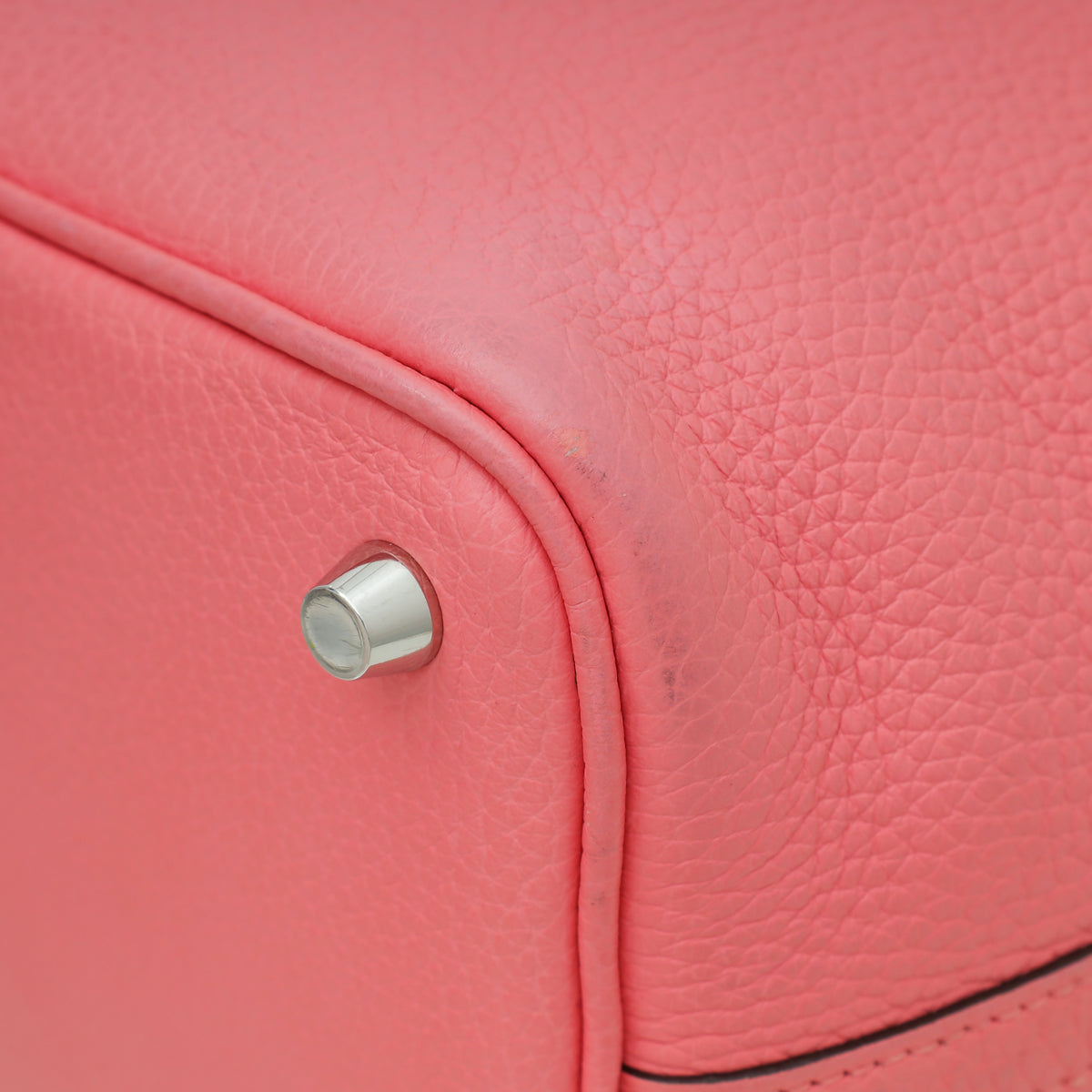 Hermes Rose Azalee Picotin Lock 18 Bag