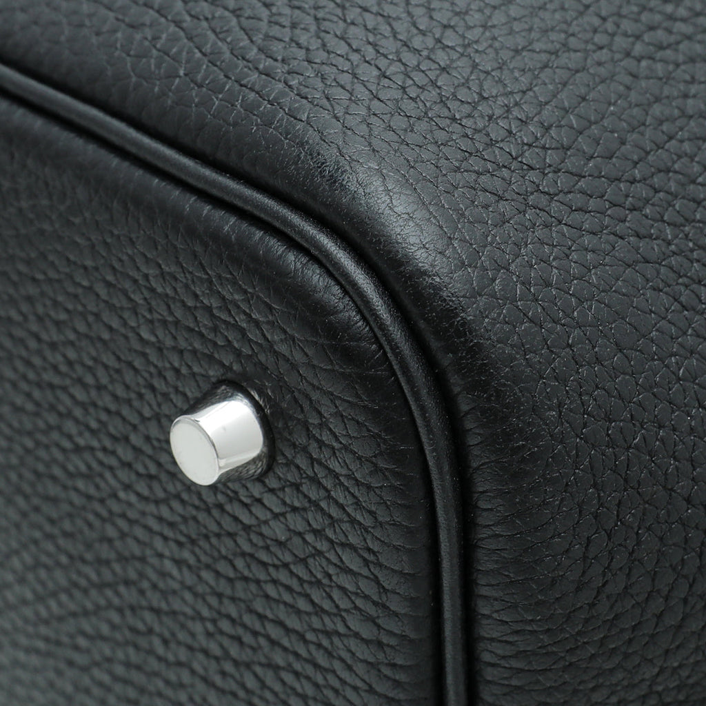 Hermes Noir Picotin 22 Bag