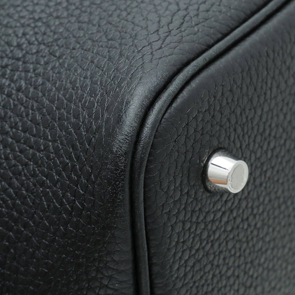 Hermes Noir Picotin 22 Bag