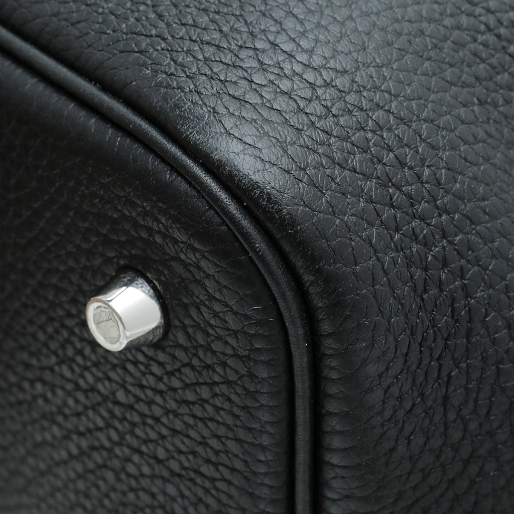Hermes Noir Picotin 22 Bag