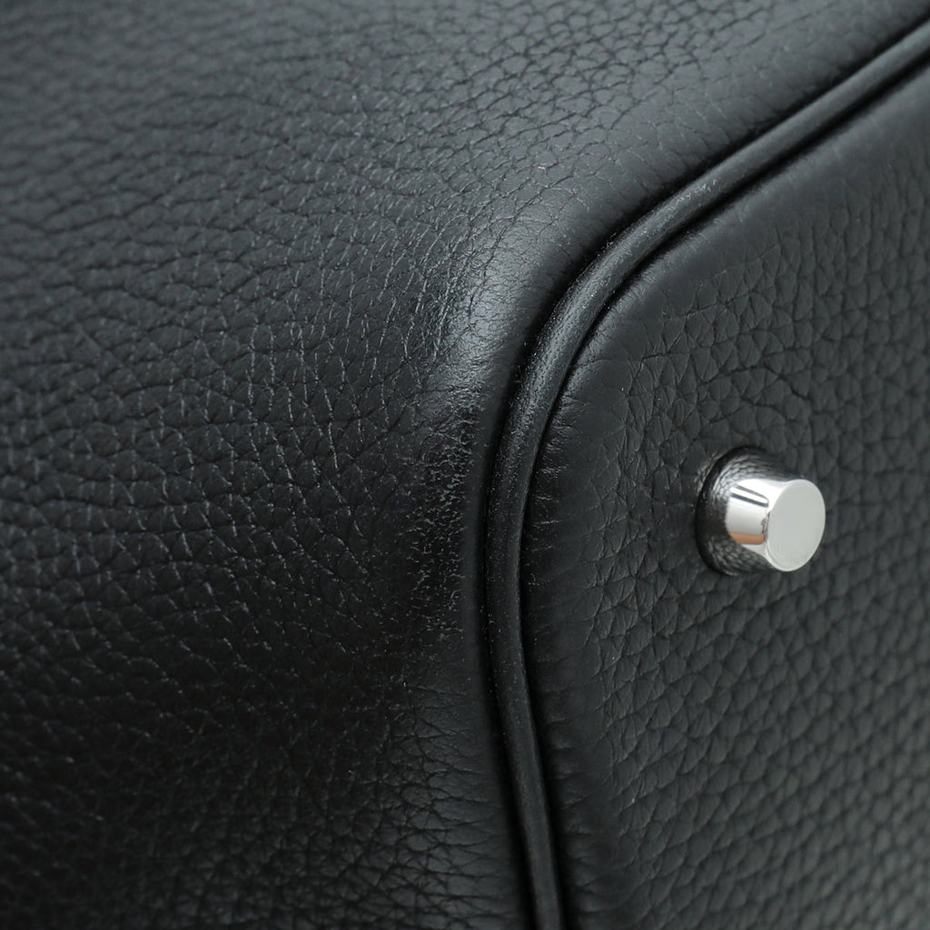 Hermes Noir Picotin 22 Bag