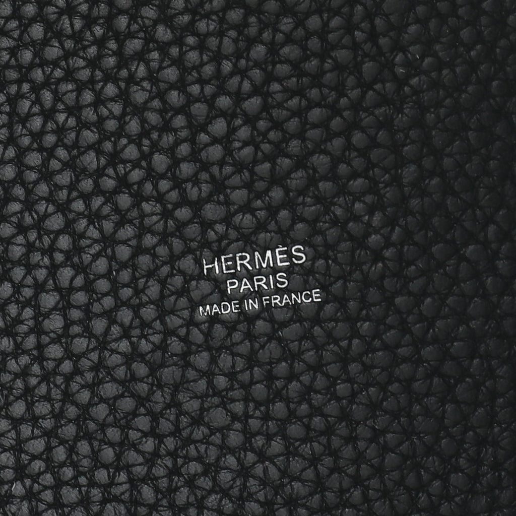 Hermes Noir Picotin 22 Bag