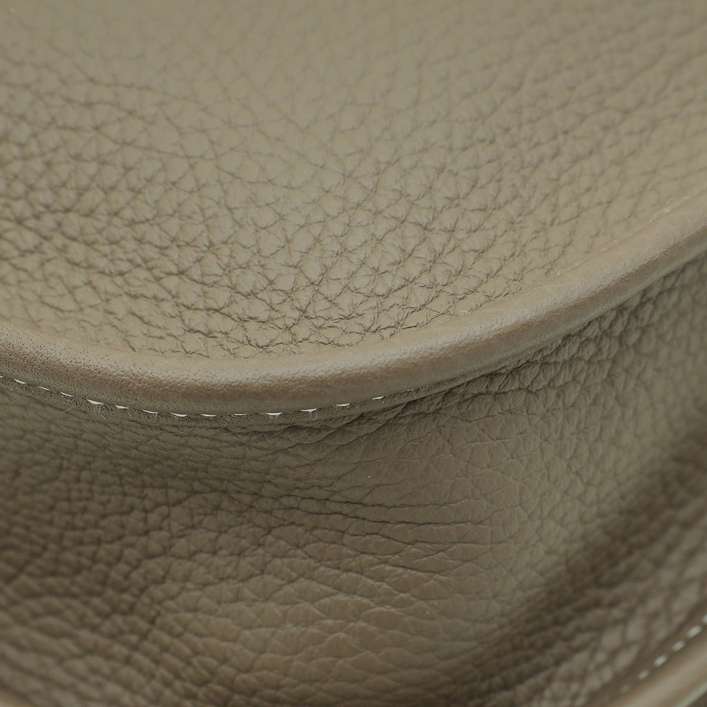 Hermes Etoupe Evelyne III PM Bag