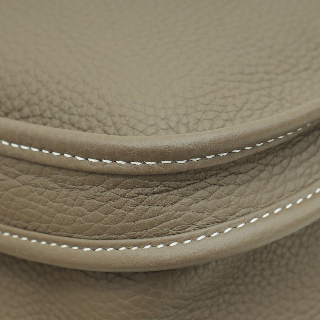 Hermes Etoupe Evelyne III PM Bag