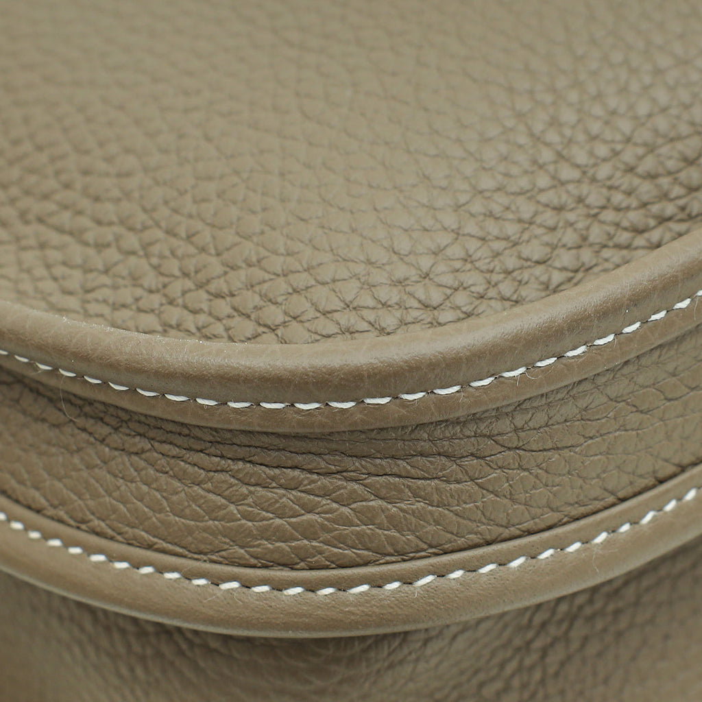 Hermes Etoupe Evelyne III PM Bag