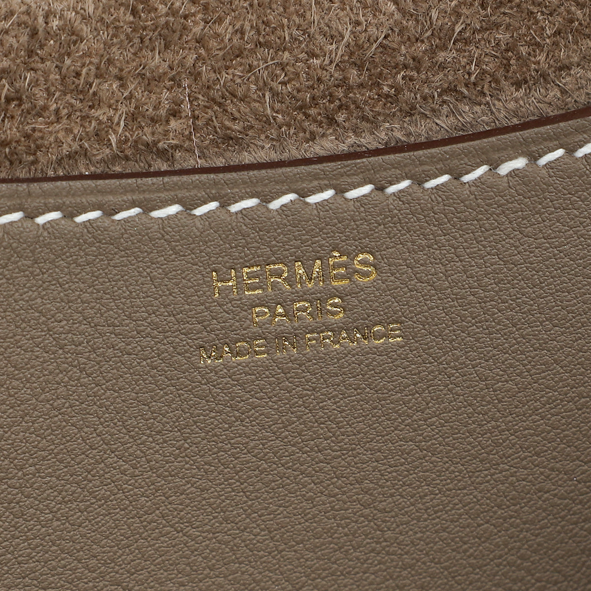 Hermes Etoupe In The Loop 23 Bag