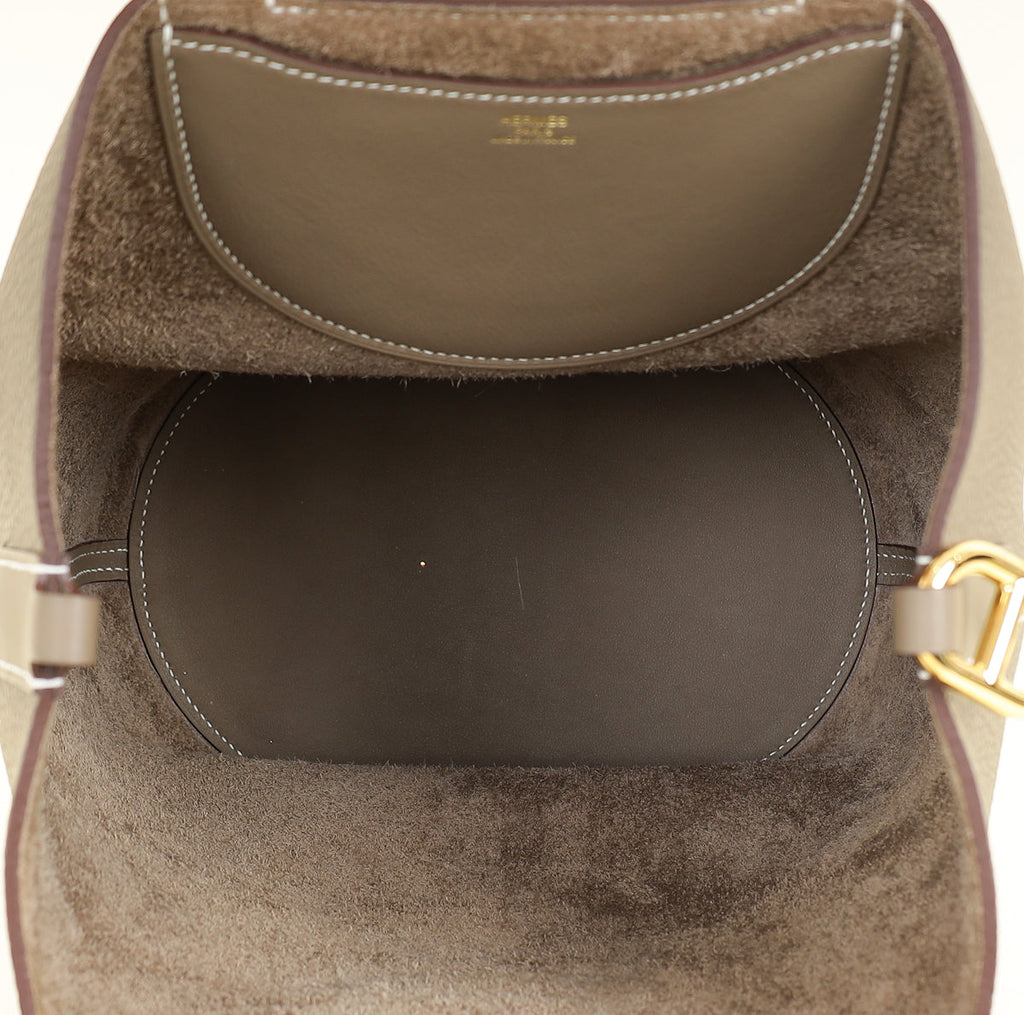 Hermes Etoupe In The Loop 23 Bag