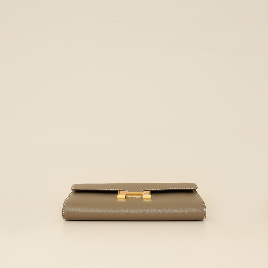 Hermes Etoupe Constance To Go Wallet
