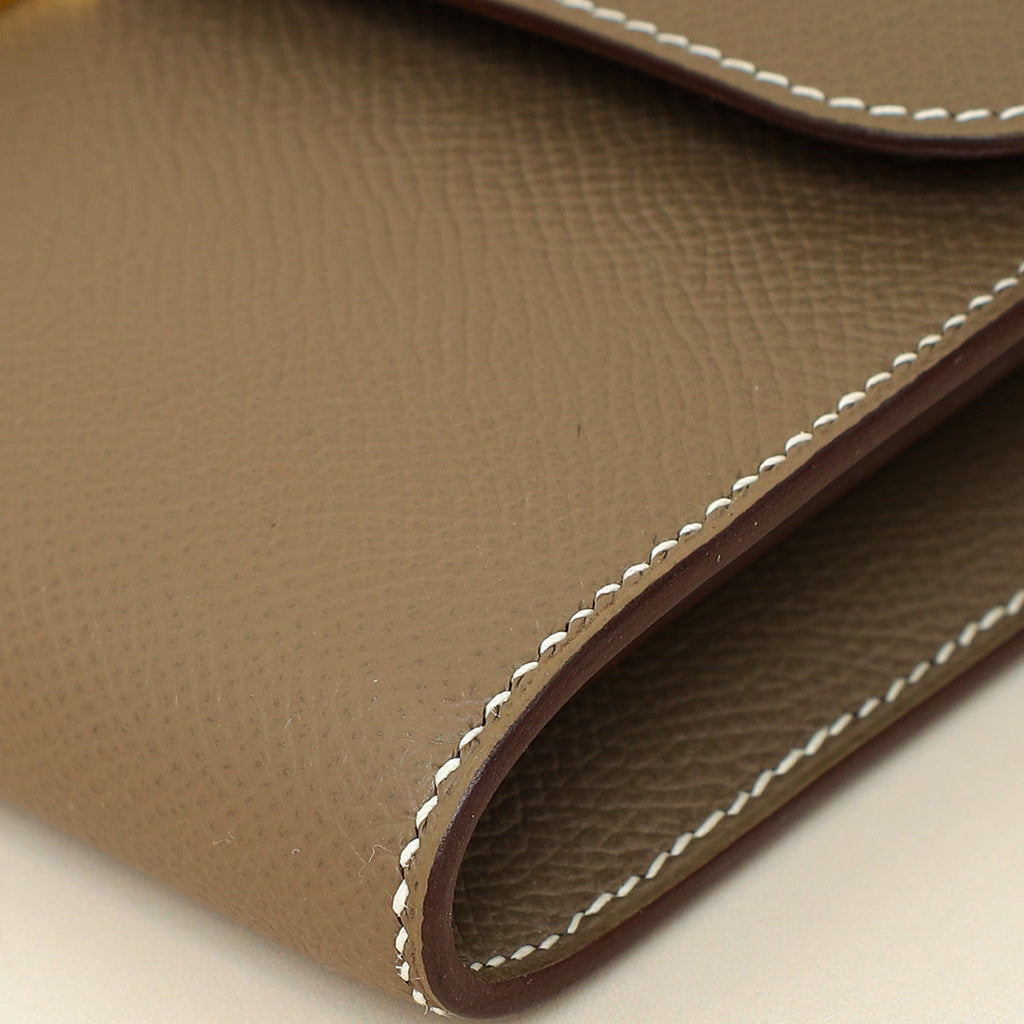Hermes Etoupe Constance To Go Wallet