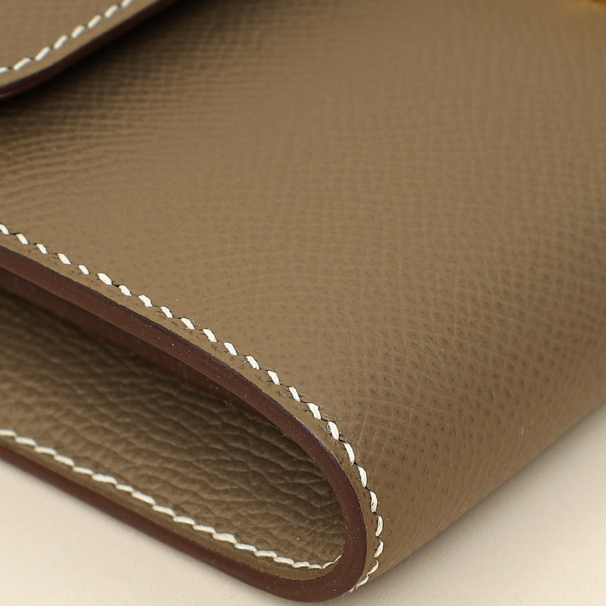 Hermes Etoupe Constance To Go Wallet