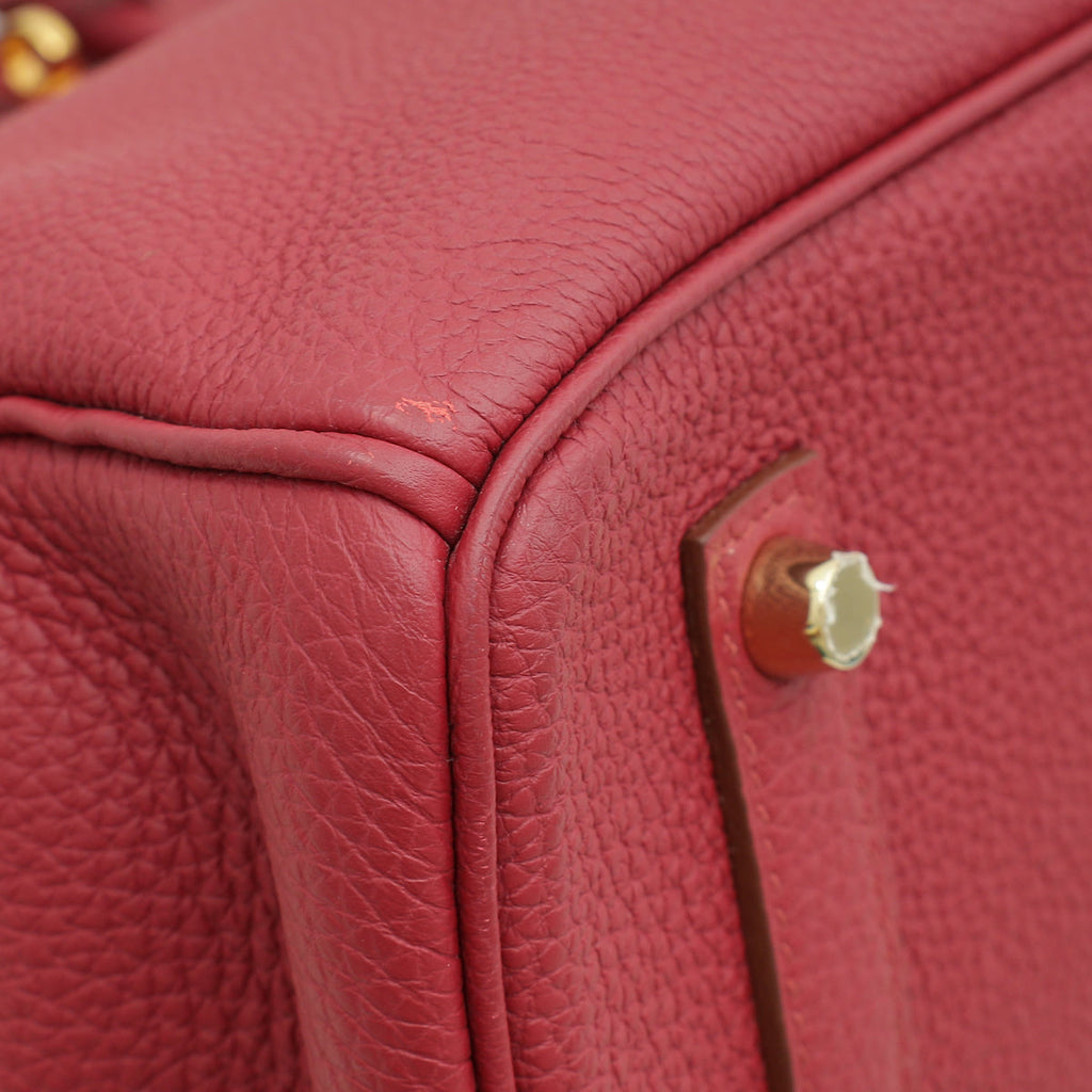 Hermes Rubis Birkin 35 Bag