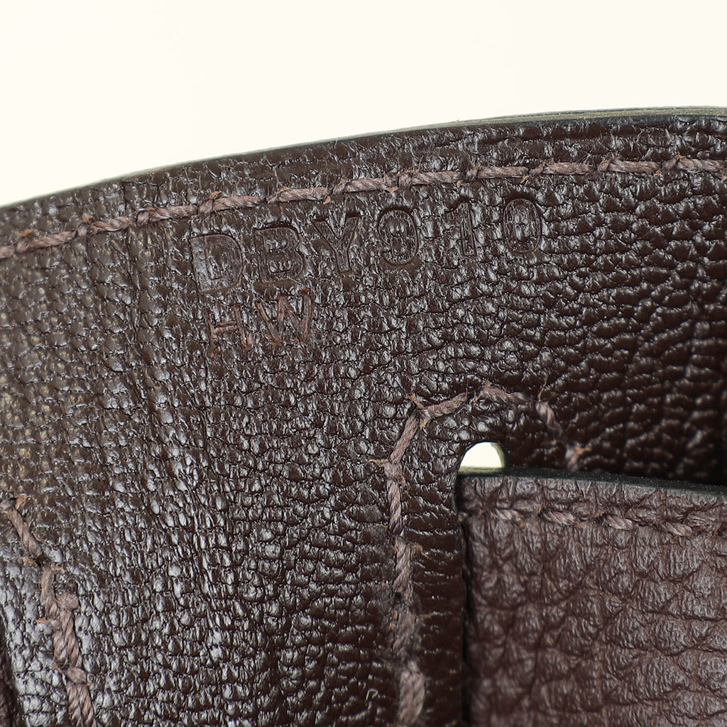 Hermes Chocolate Kelly 28 Bag