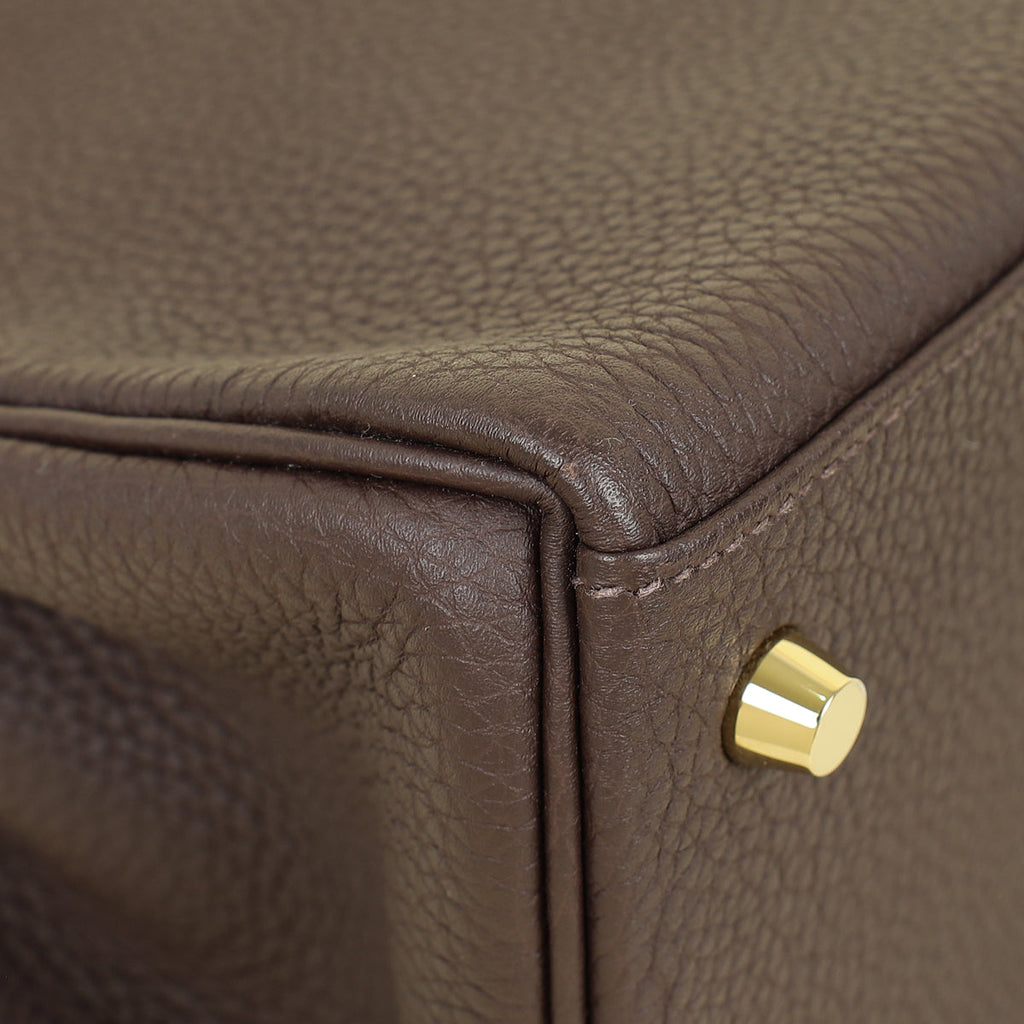 Hermes Chocolate Kelly 28 Bag
