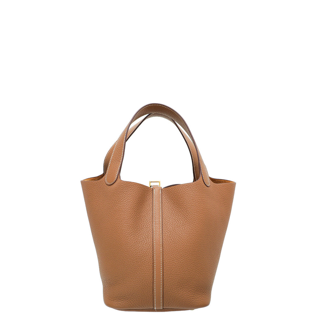 Hermes Gold Picotin Lock 22 Bag