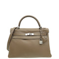 Hermes Etoupe Retourne Kelly 32 Bag