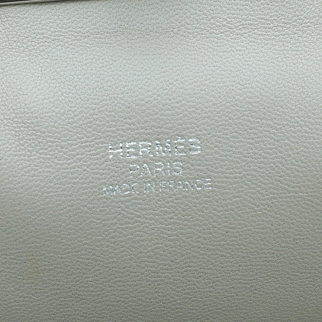 Hermes Bleu De Galice Novillo Toolbox 26 Bag