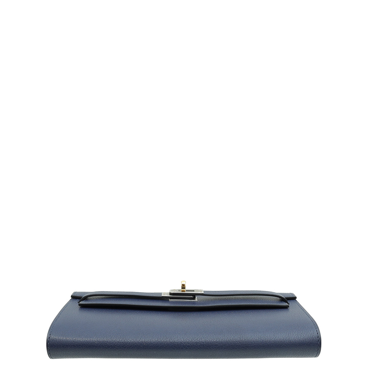 Hermes Bleu Saphire Kelly To Go Chevre Wallet
