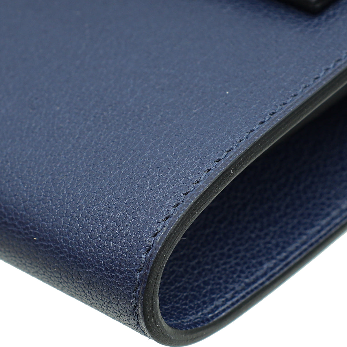 Hermes Bleu Saphire Kelly To Go Chevre Wallet