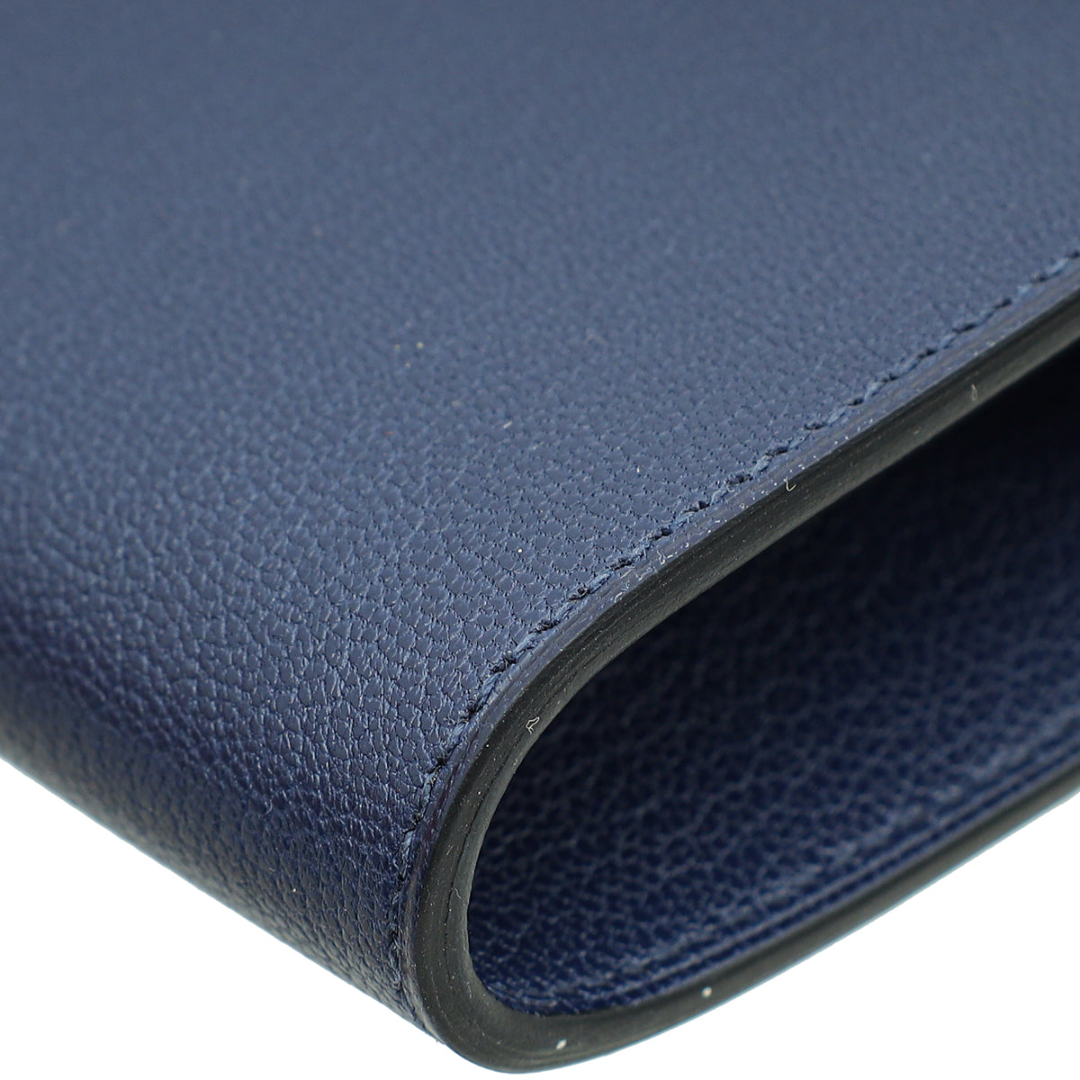 Hermes Bleu Saphire Kelly To Go Chevre Wallet