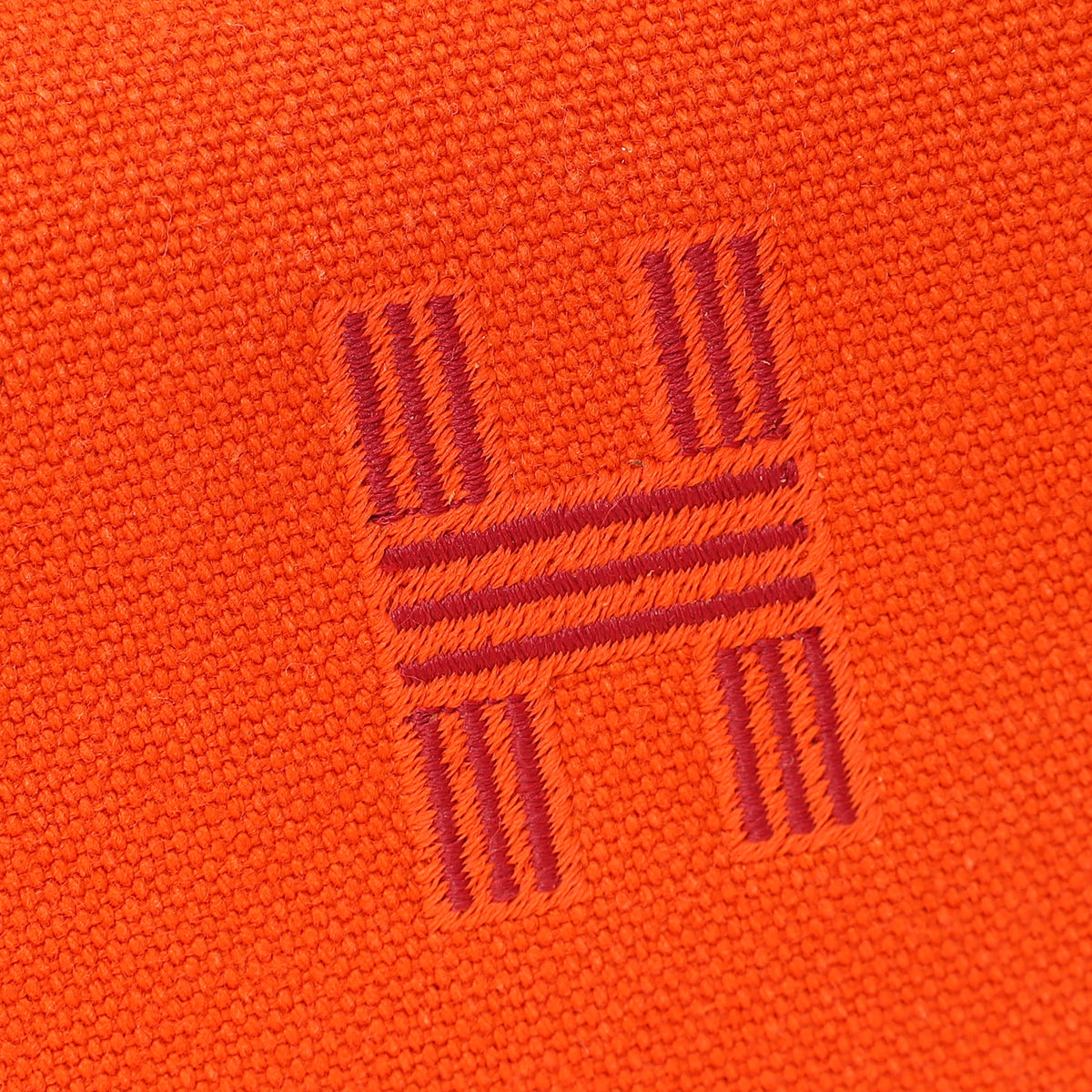Hermes Orange Feu Bride-A-Brac Small Case