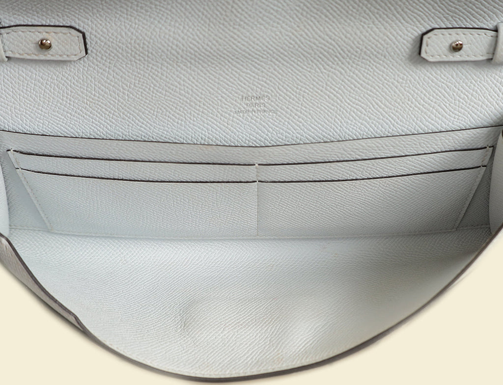 Hermes Bicolor Maillon To Go Wallet