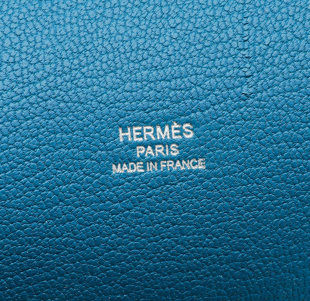 Hermes Turquoise Jypsiere 28 Bag