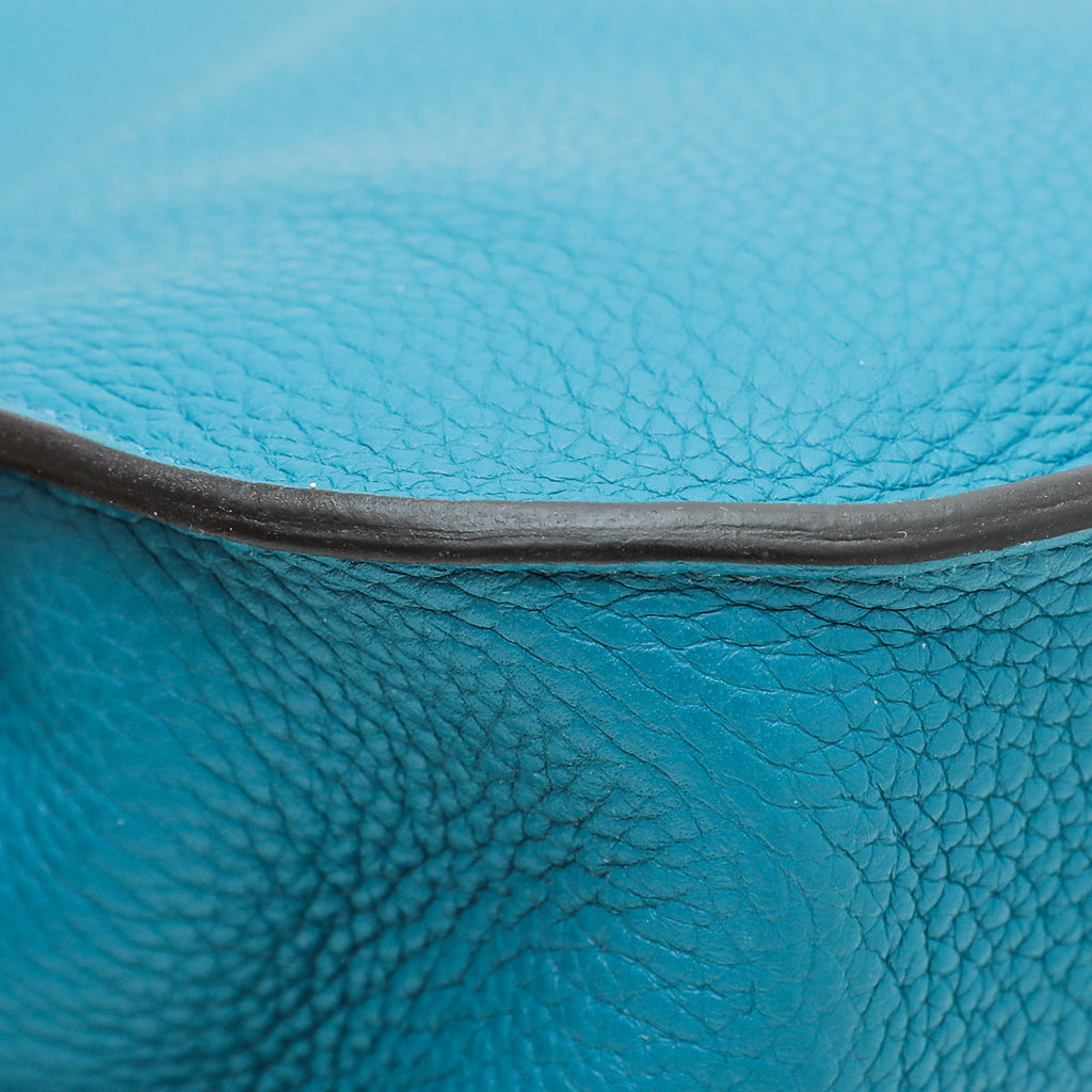 Hermes Turquoise Jypsiere 28 Bag