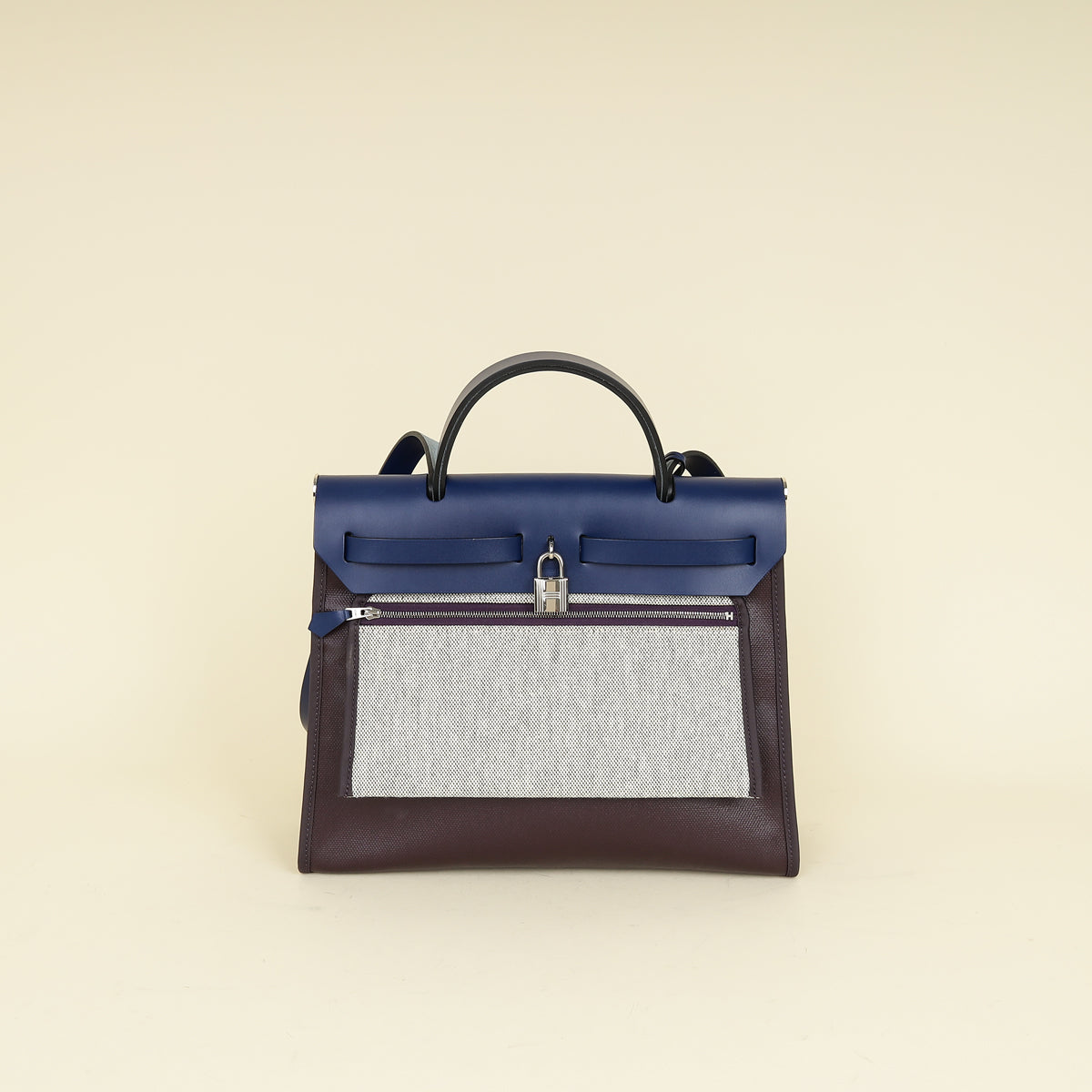 Hermes Multicolor Herbag Zip 31 PM Sellier H Berline Hunter Cowhide Bag