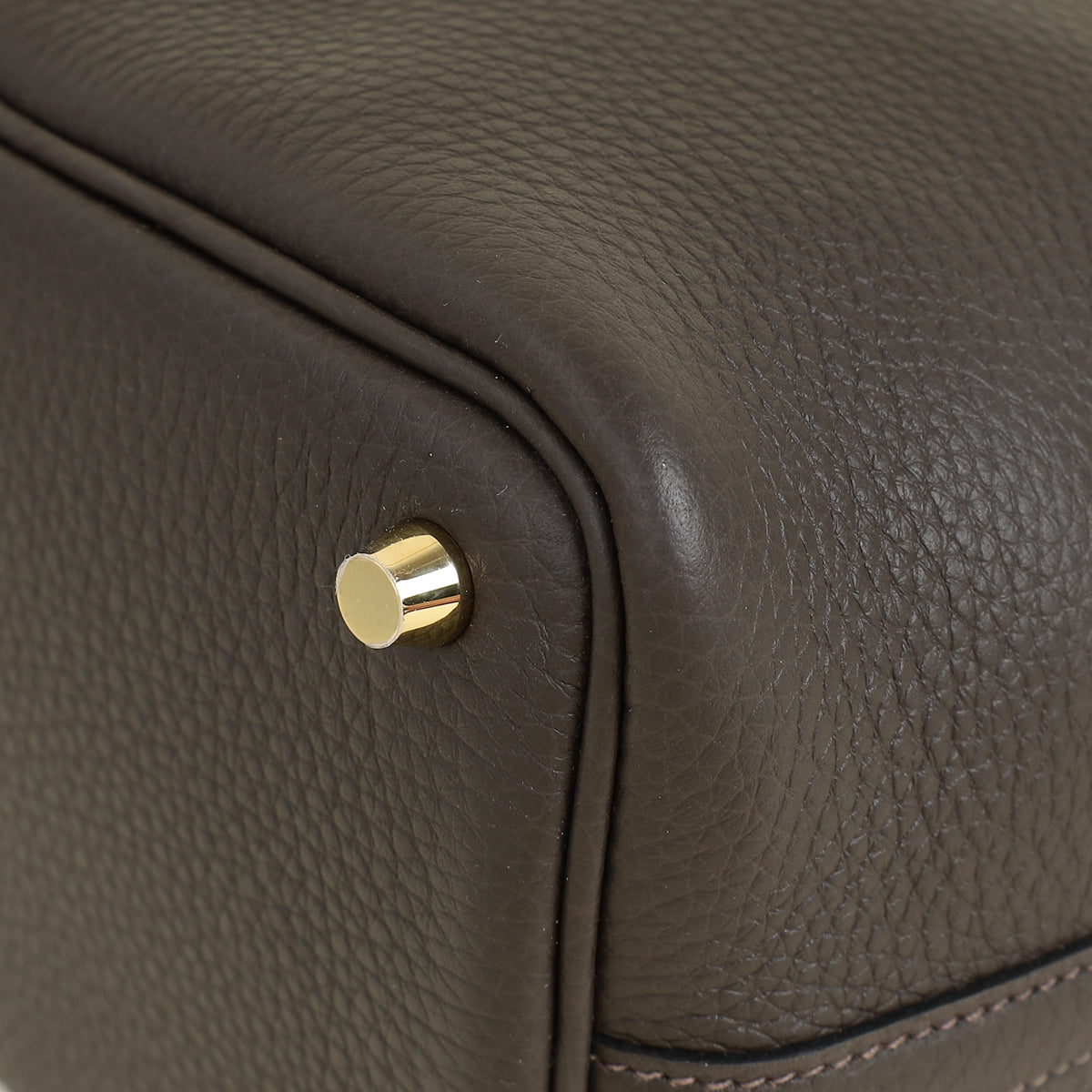 Hermes Ebene Picotin Lock 18 Bag