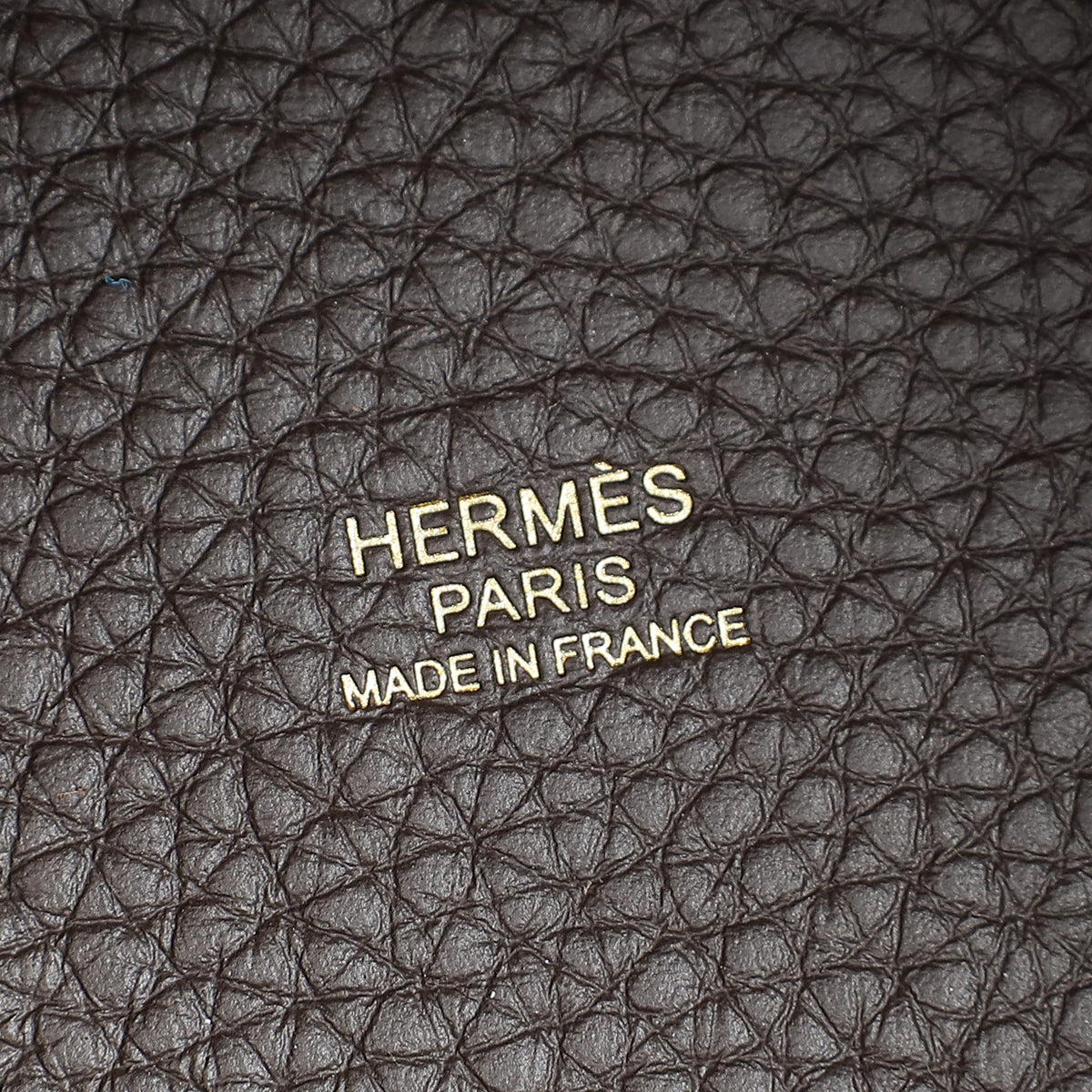 Hermes Ebene Picotin Lock 18 Bag