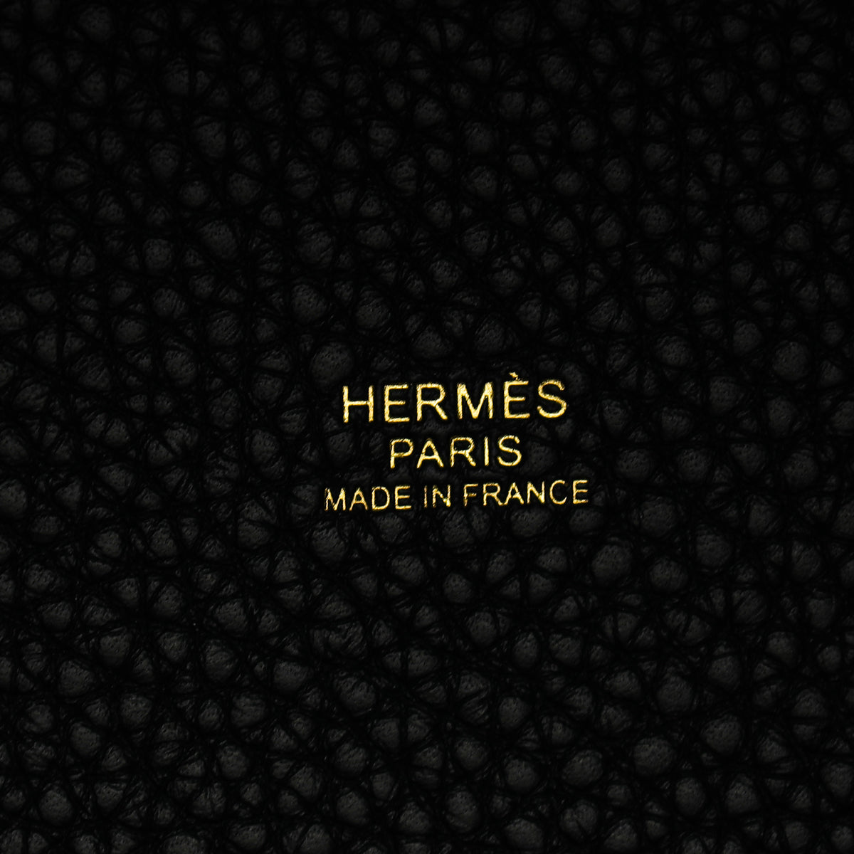 Hermes Noir Picotin Lock 22 Bag